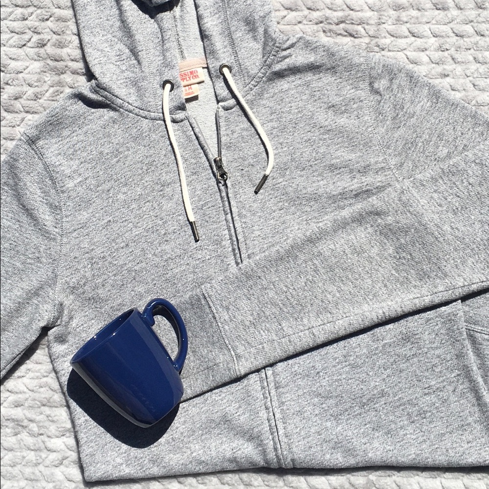 Missimo Supply Co. full zip hooded sweatshirt